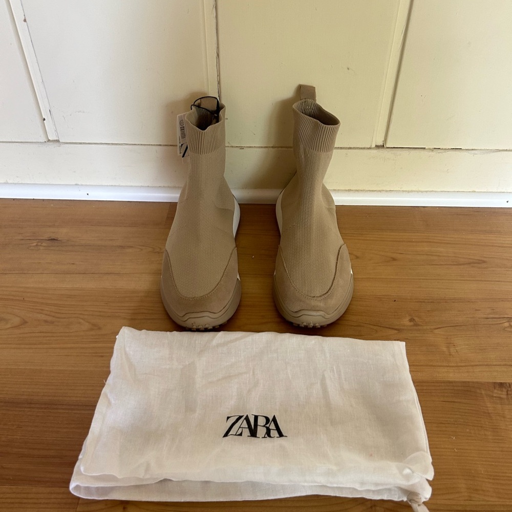 Zara beige shoes